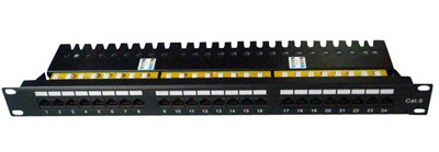 Cat 6 Utp Patch Panel 24 Ports Krone Idc Pcb Drawer Type