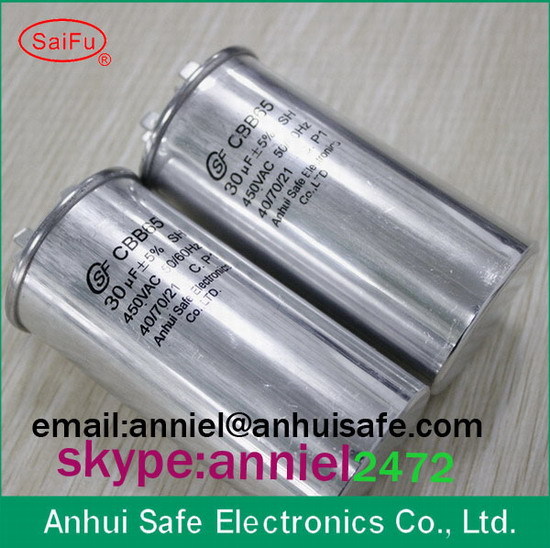 Cbb65 30uf Ac Capacitor Polypropylene Film Air Conditioner Manufacturer