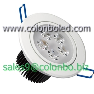 Ce Certified 5 X 1w Led Ceiling Lamp With 100 To 240v Ac Voltage Polish Fla