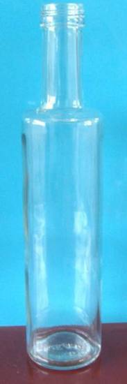 Clear Glass Oil Bottle