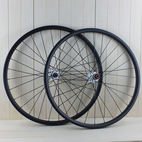 Clincher 23mm 27 5er Tubeless Mtb Carbon Wheelset With Novatec Hubs D711sb