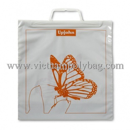 Clip Loop Handle Plastic Carrier Bag Made In Vietnam