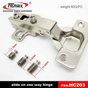 Clip On Hinge Furniture Hardware Cabinet