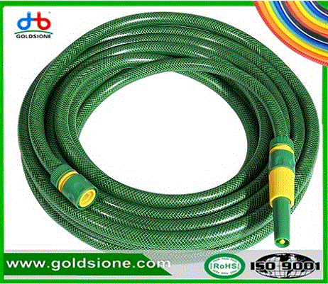 Colored Flexible Pvc Garden Hose With Polyester Reinforcement Wa