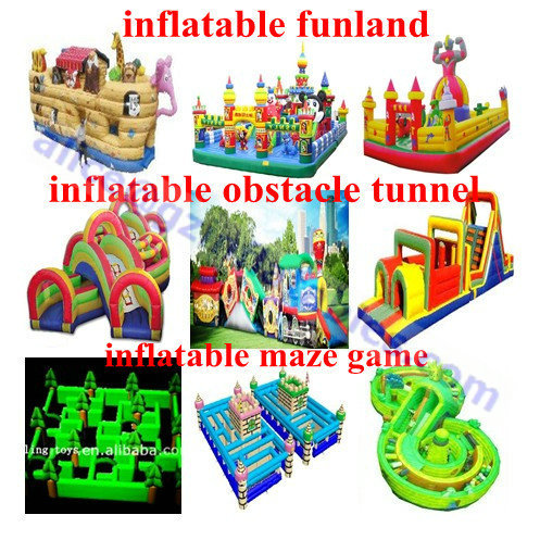 Commercial Inflatable Fun Castle