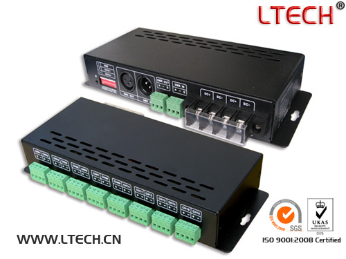 Constant Current Led Dmx Decoder 16 Channels