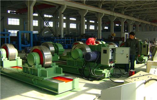 Conventional Bolt Adjustable Tank Rotator For Cylinder Pipe