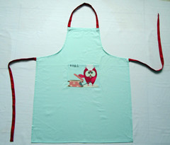 Cotton Printing Cooking Apron Sever Kitchen