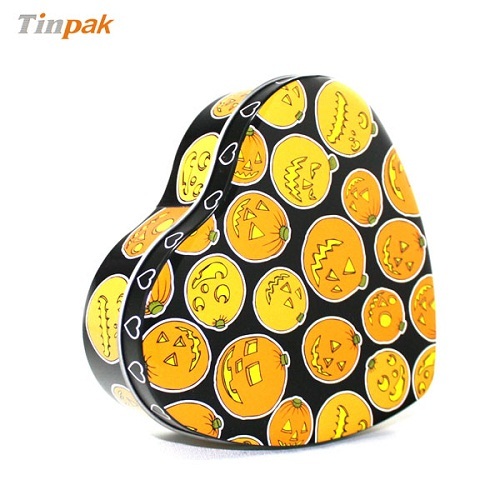 Customized Heart Shape Cheap Metal Chocolate Packaging