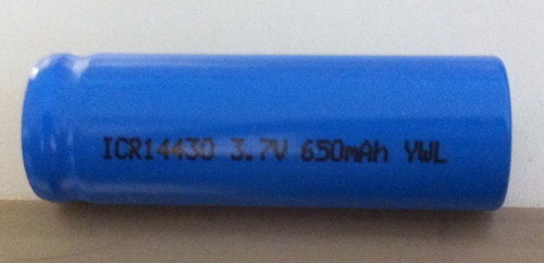 Cylindrical Li Ion Battery Icr14430