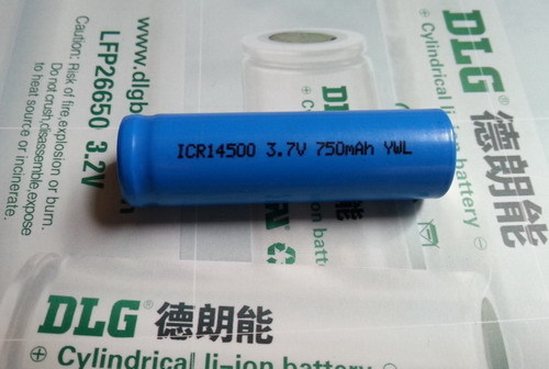 Cylindrical Li Ion Battery Icr14500