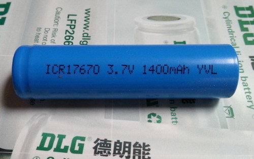 Cylindrical Li Ion Battery Icr17670