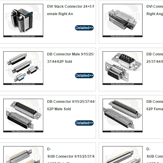 D Sub Connector Series