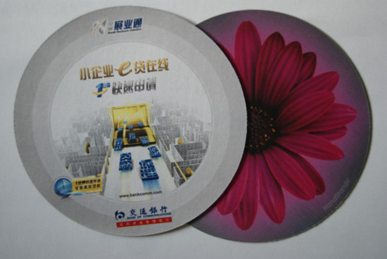 Deluxe Colored Mouse Mat With Any Shape