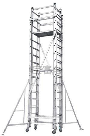 Detachable Platform And Extension Ladder