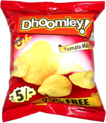 Dhoomley Tomato Flavored Potato Chips