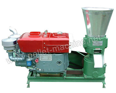 Diesel Wood Pellet Mill Is Mainly Used In Pelleting Industry From Crude Fib