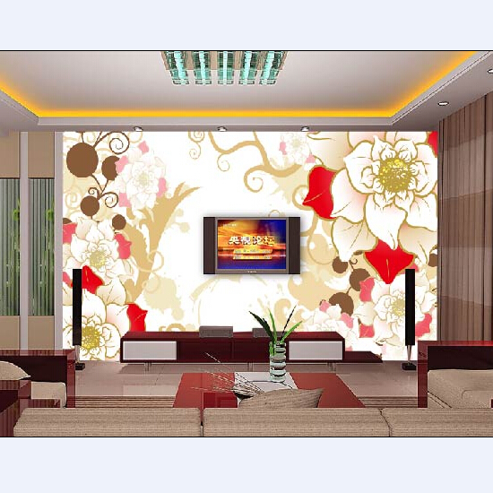 Digital Printed Textile Wallpaper Murals