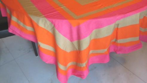 Digitally Printed Cotton Table Cloth