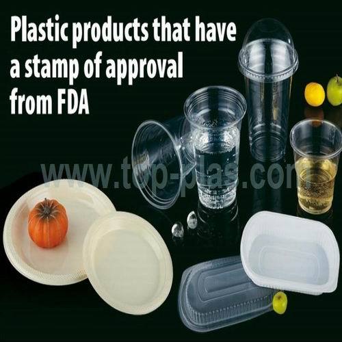 Disposable Plastic Product Available In Several Capacities And Sizes