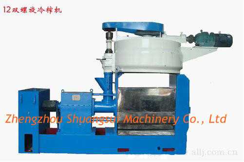 Double Screw Cold And Heat Oil Press Machine