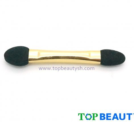 Double Side Sponge Cosmetic Make Up Applicator Witih Aluminum Ferrule Ta110