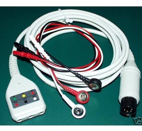 Ecg Cable 3 Leads Datascope Masimo Monitor