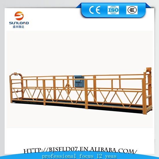 Facade Cleaning Steel Suspended Platform Zlp630 Building Cradle Srp Platfor