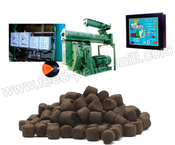 Feed Pellet Spraying System