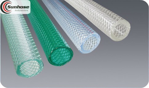 Flexible Reinforced Pvc Hose Braided