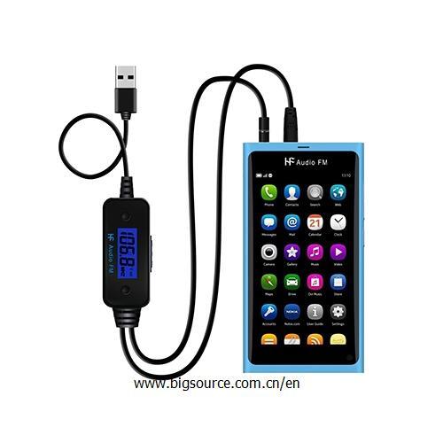 Fm 185 Micro Usb 3 5mm Transmitter For Car Audio Mp3 Mp4 Player