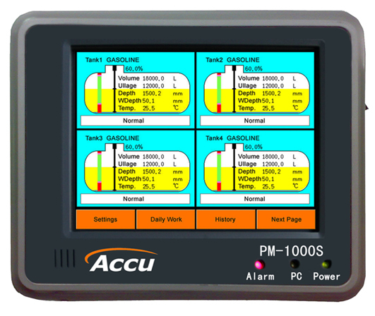 Fueling Tank Station Automatic Gauge Pm 1000 Console