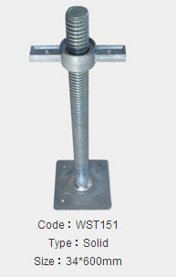 Galvanized Scaffolding Base Jack