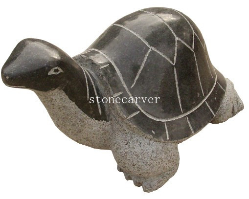 Garden Stone Tortoise Statue