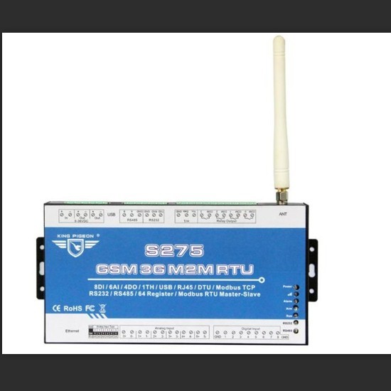 Gsm 3g M2m Rtu Control Alarm With Modbus Tcp Udp