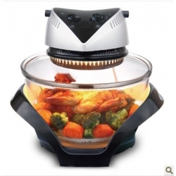 Halogen Oven With Low Rack Dual And Tong Standard Accessories