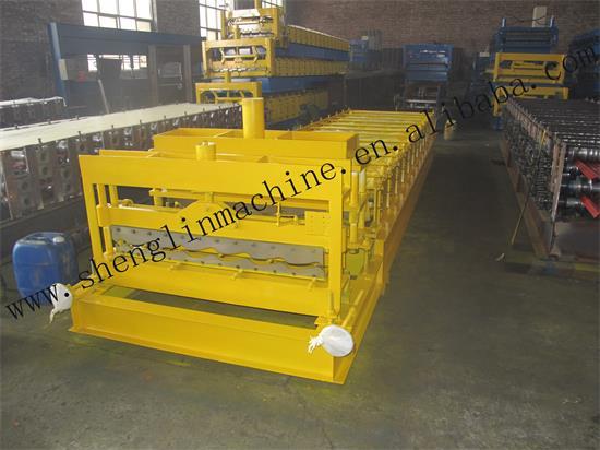 Hd 1100 Glazed Roll Forming Machine