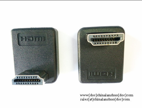 Hdmi A Male To Female 90 Degree Adapter