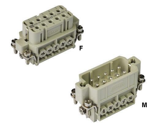 Heavy Duty Connector Hzw Ha 010 M F