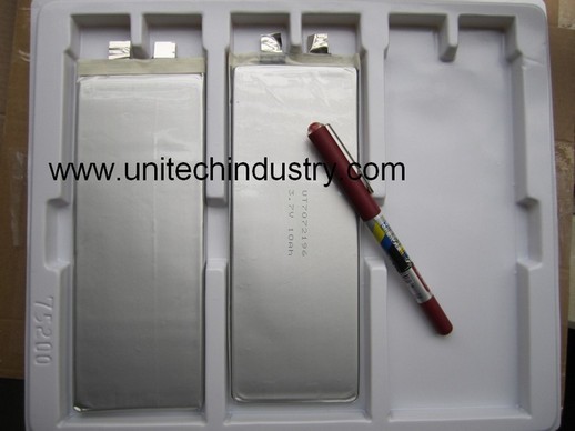 High Capacity Li Polymer Battery Ut7072196 3 7v 10ah