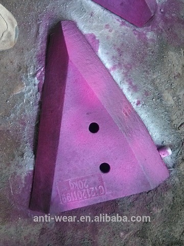 High Cr Hopper Car Block Liners For Inspection