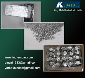 High Purity Zinc Metal Chunks Ball