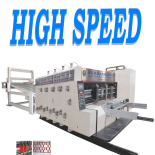 High Speed Cardboard Water Ink Printer Slotter Die Cutter