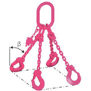 High Strength Chain Four Leg Sling