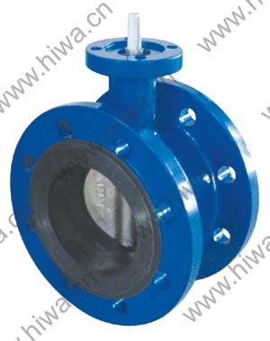 Hiwa Double Flange Butterfly Valve B70f