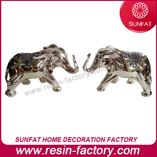 Home Indoor Decoration Resin Elephant Ornament For Sale