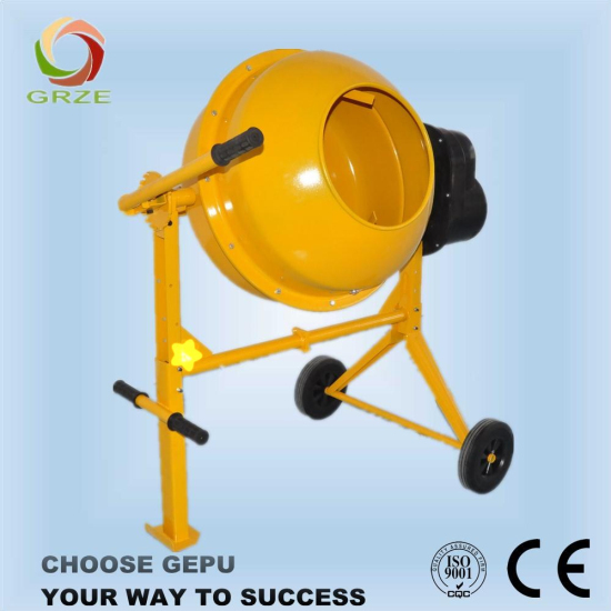 Horizontal Type Mini Concrete Mixer With Bar Operation