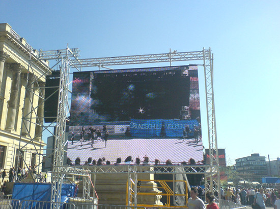 Hot Sale Outdoor Full Color Led P16 Display Screen Video Wall