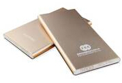 Hundai Huozhong Aluminium Alloy Ultra Slim Design Power Bank