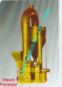 Impact Pulverizer Size Reduction Machine